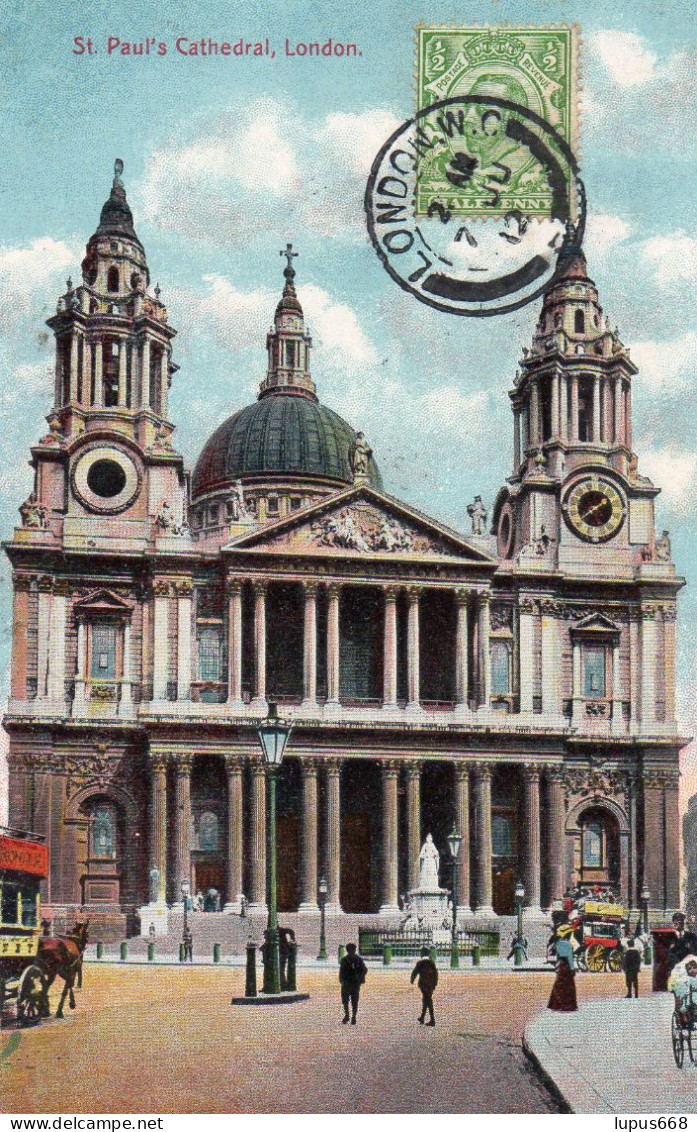 GB- England: London, St. Paul's Cathedral  T.c.v. - St. Paul's Cathedral