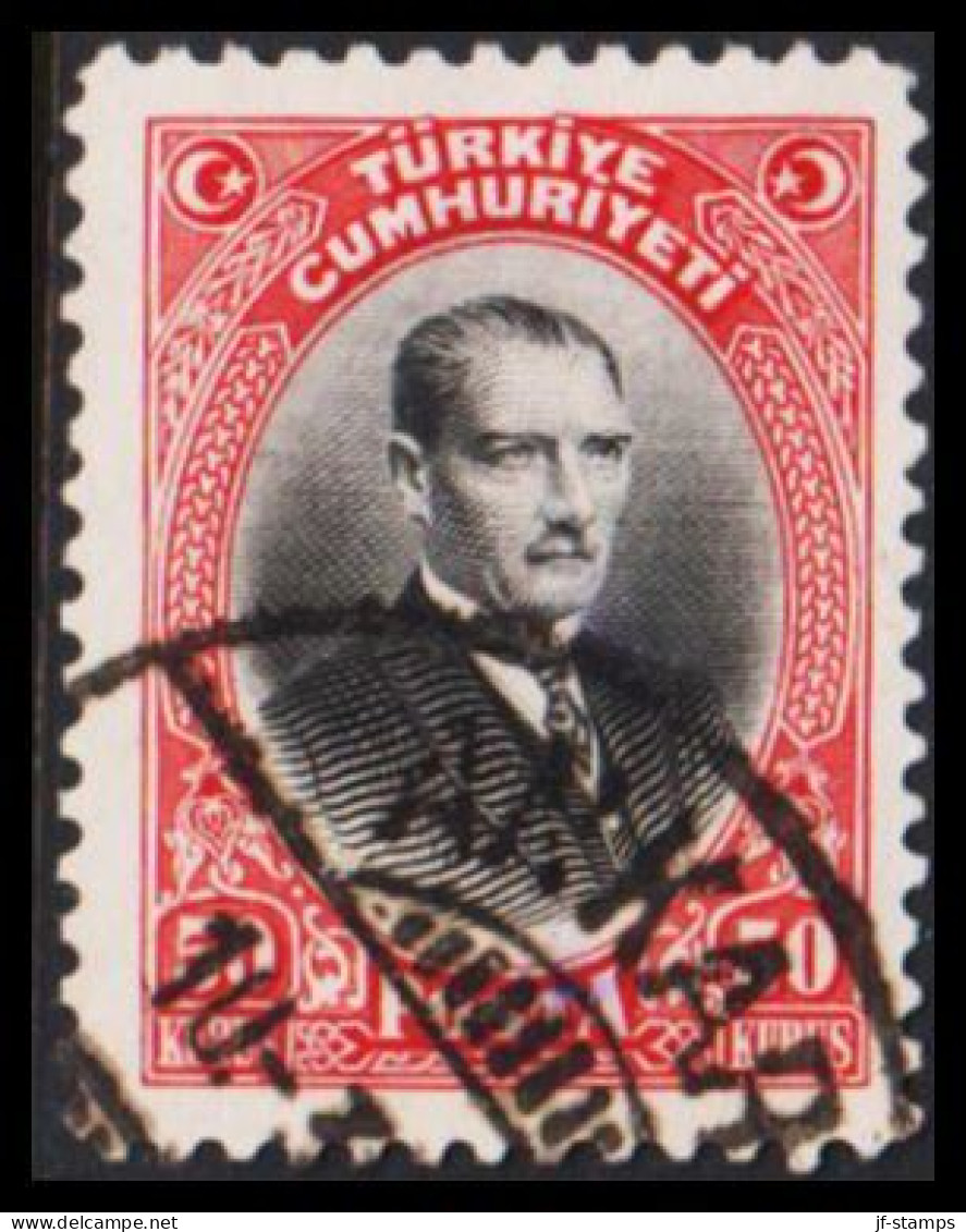 1929. TÜRKIYE. MUSTAFA KEMAL PASCHA. 50 KURSUS. TÜRKİYE CUMHURİYETİ. (Michel 890) - JF539393 - Used Stamps
