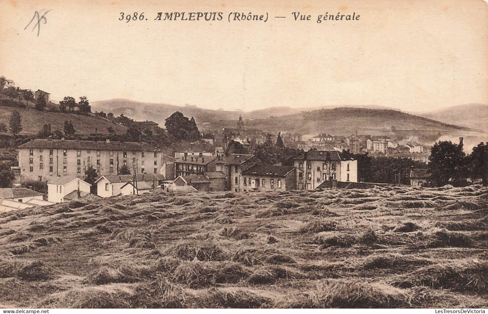 FRANCE - Amplepuis - Vue Générale - Carte Postale Ancienne - Amplepuis