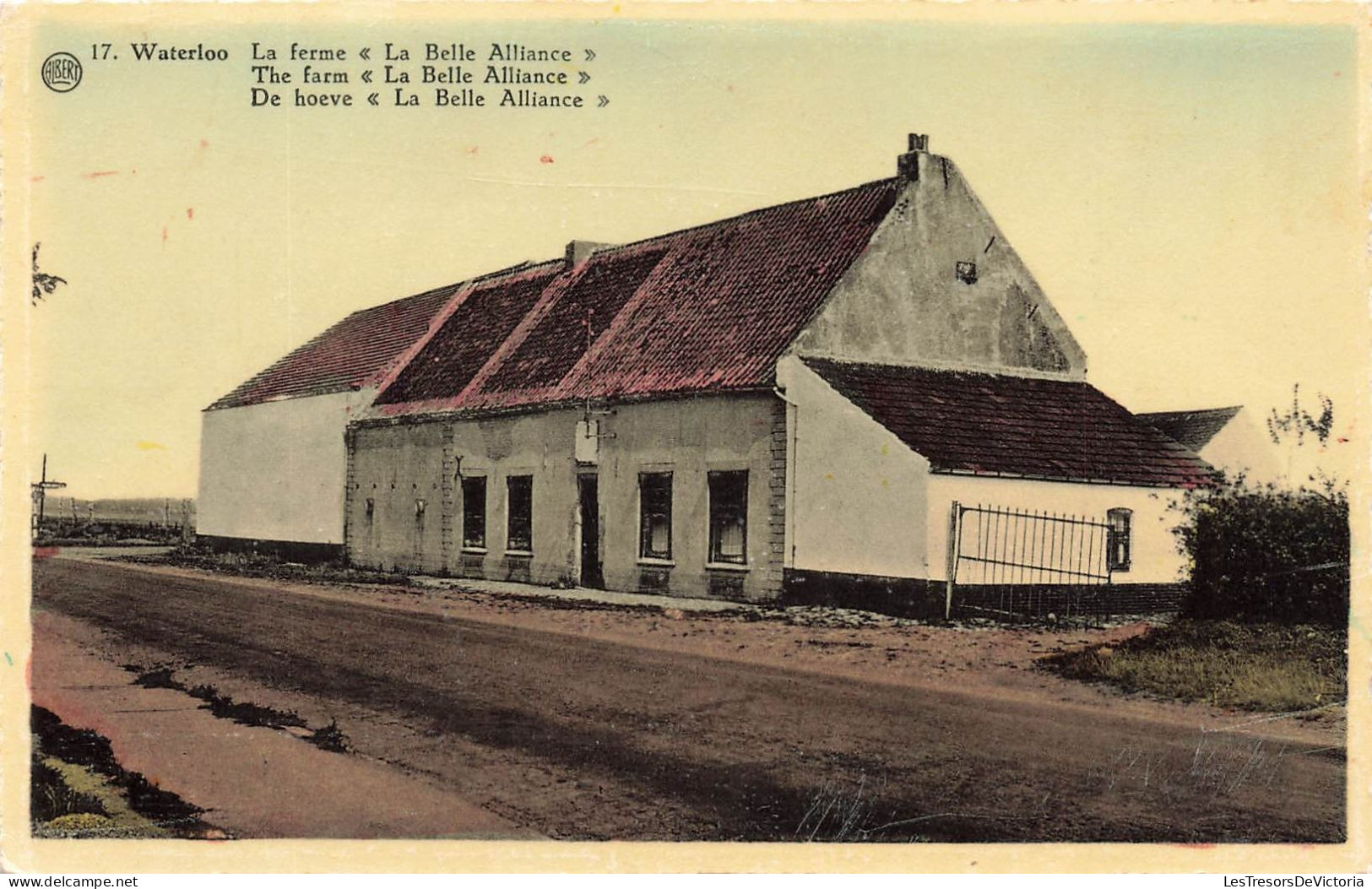 BELGIQUE - Waterloo - La Ferme "La Belle Alliance" - Colorisé - Carte Postale Ancienne - Waterloo