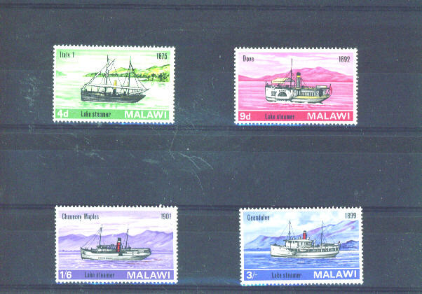 MALAWI - 1967 Ships/Steamers UM - Malawi (1964-...)