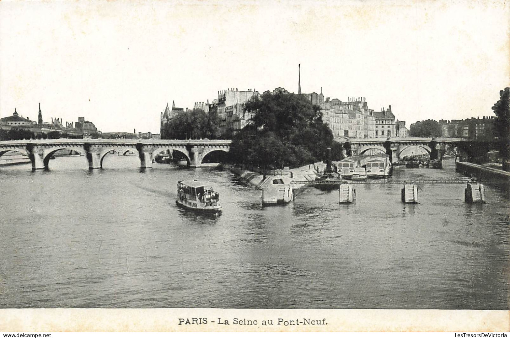 FRANCE - Paris - La Seine Au Pont-neuf - Carte Postale Ancienne - Bruggen