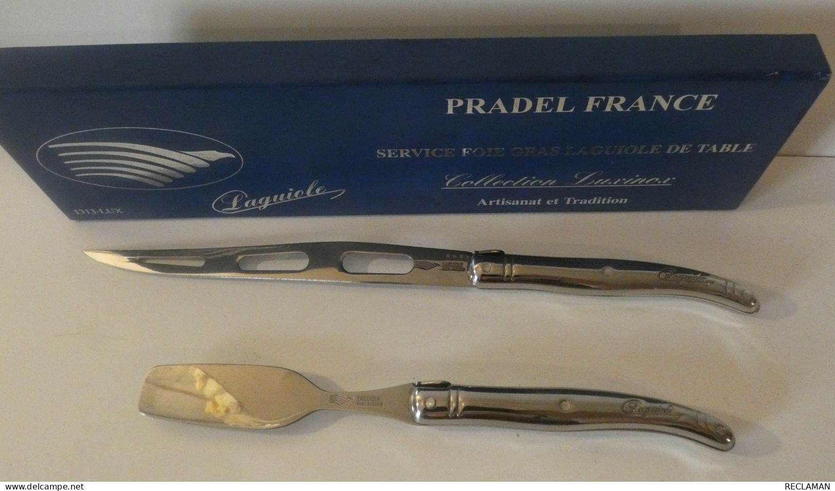 Lot PRADEL LAGUIOLE Collection Luxinox Service à Jambon Et à Foie Gras NEUF (25) - Couteaux