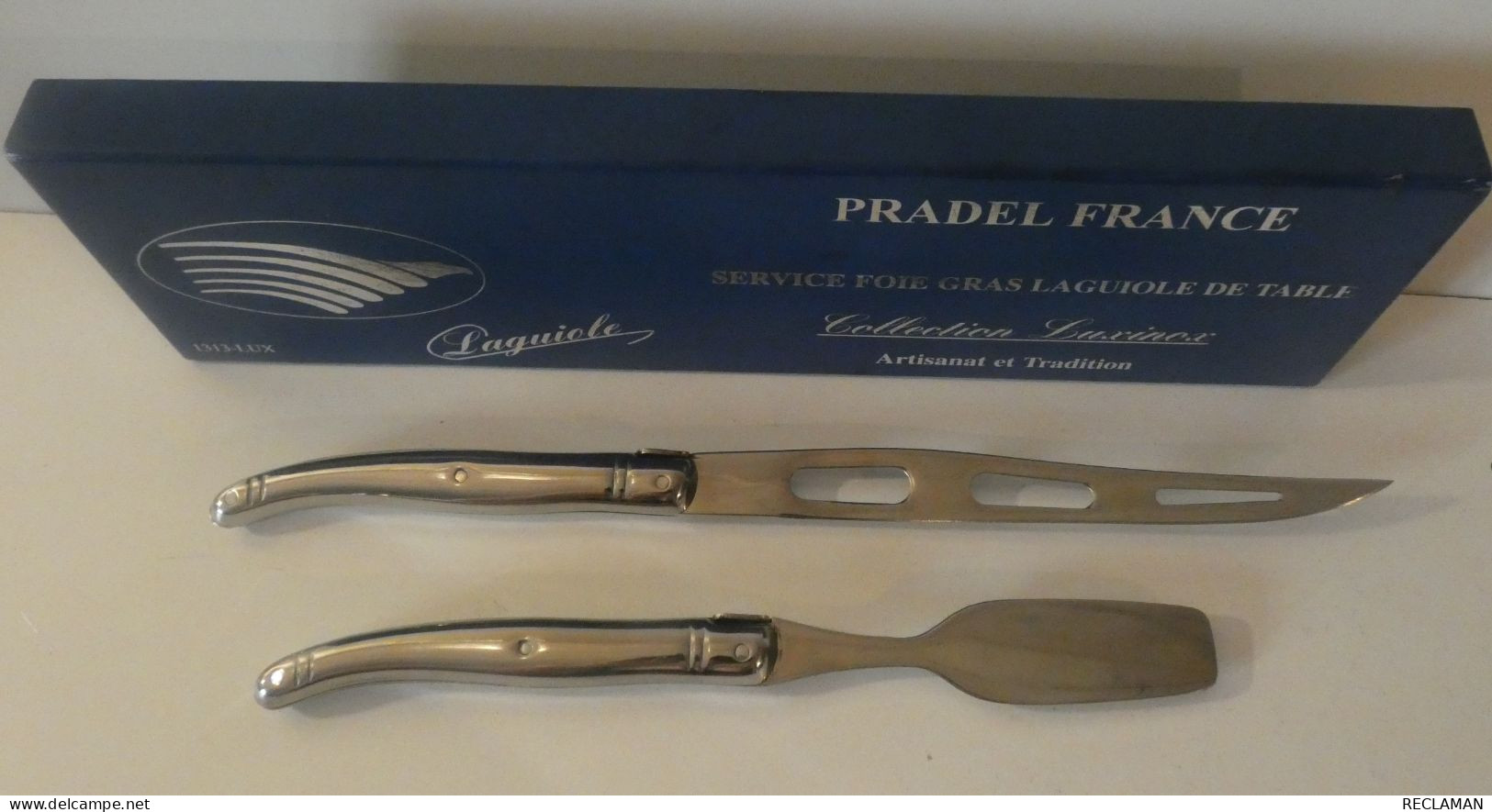 Lot PRADEL LAGUIOLE Collection Luxinox Service à Jambon Et à Foie Gras NEUF (25) - Messer