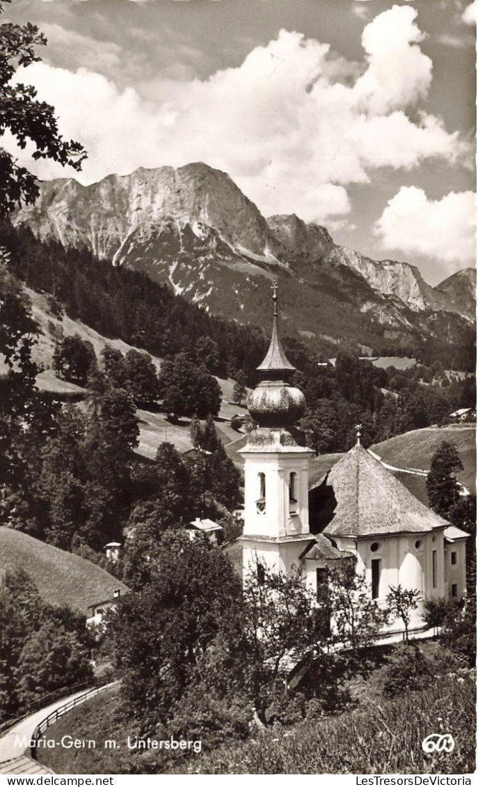 ALLEMAGNE - Maria Gern M Untersberg - Eglise - Vue Sur La Vallée - Carte Postale - Berchtesgaden