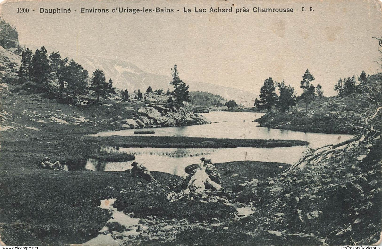 FRANCE - Dauphiné - Environs D'Uriage Les Bains - Le Lac Achard Près Chamrousse - ER - Carte Postale Ancienne - Uriage