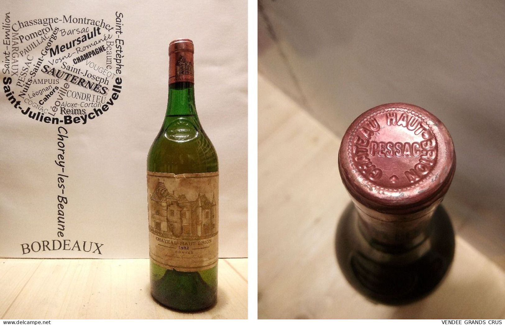 Château Haut-Brion 1982 - Blanc - Pessac-Léognan - 1 X 75 Cl - Blanc - Vin