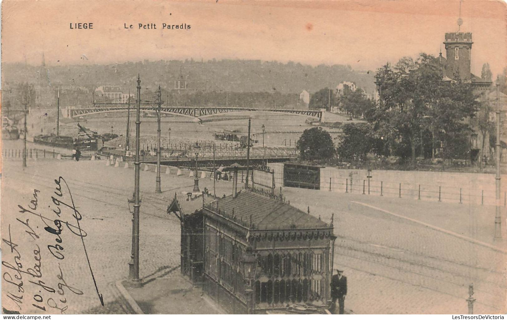 BELGIQUE - Liège - Le Petit Paradis - Carte Postale Ancienne - Liege