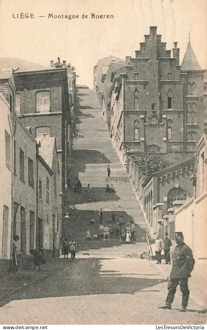 BELGIQUE - Liège - Montagne De Bueren - Carte Postale Ancienne - Liege