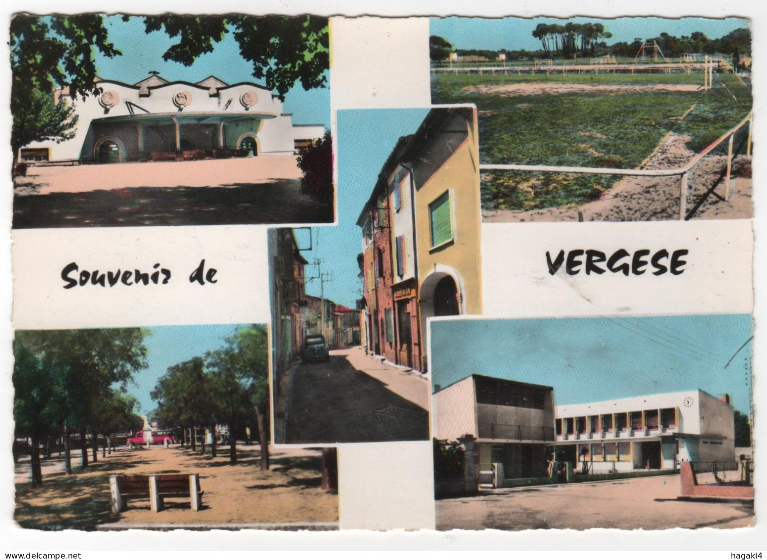 CPSM 30 : Souvenir De VERGESE (VERGEZE) - Vues Multiples - Ed. Sud-Est - 1964 - Vergèze