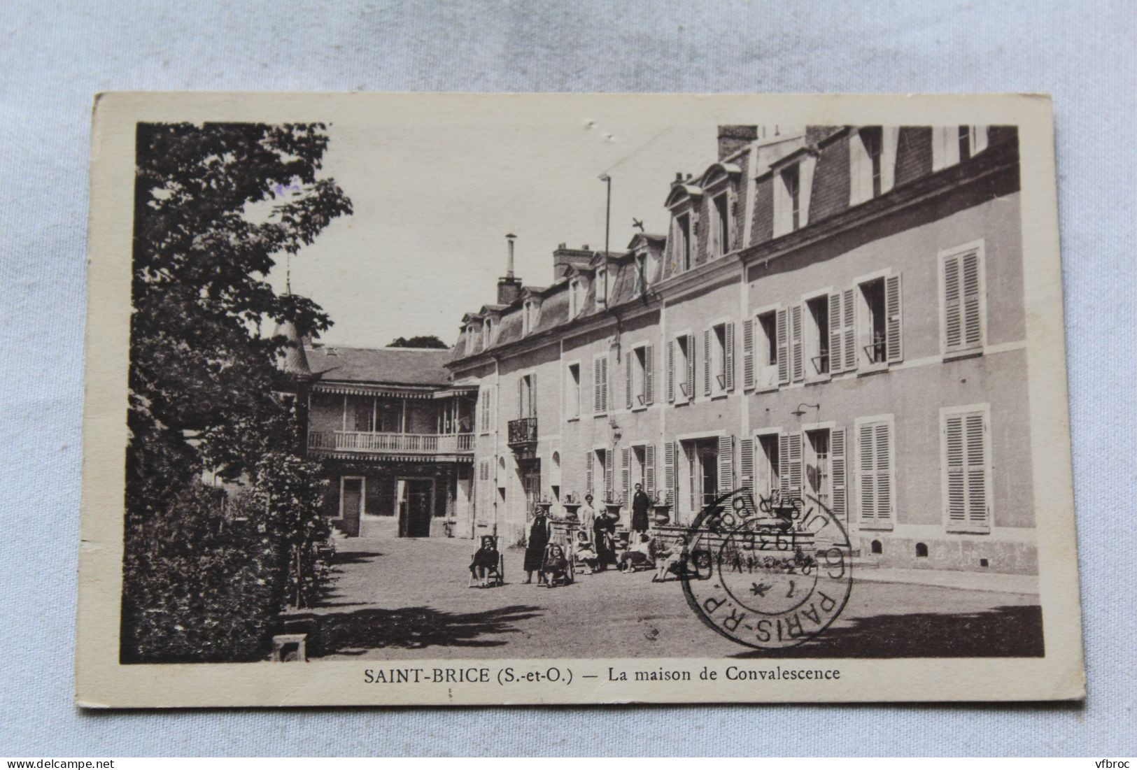Cpa 1936, Saint Brice, La Maison De Convalescence, Val D'Oise 95 - Saint-Brice-sous-Forêt