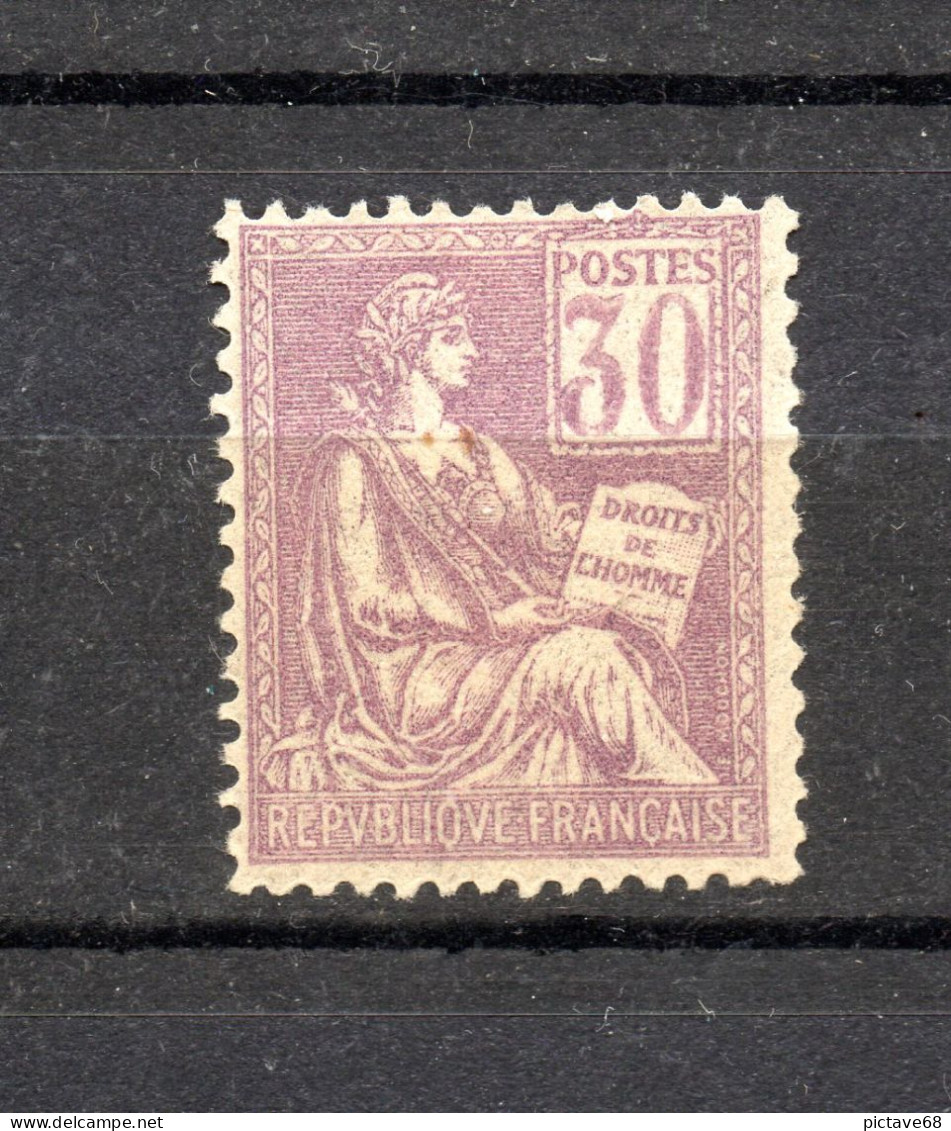 FRANCE / N°115 30cts VIOLET TYPE MOUCHON NEUF** - 1900-02 Mouchon