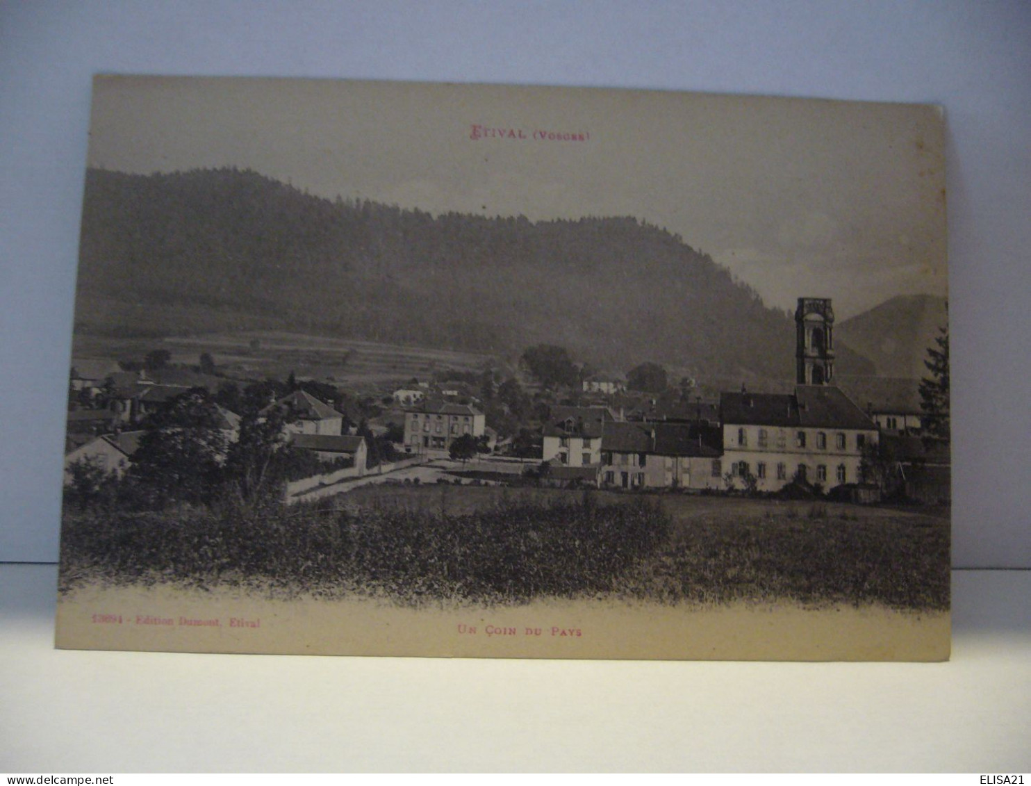 ETIVAL 88 VOSGES UN COIN DU PAYS  CPA - Etival Clairefontaine