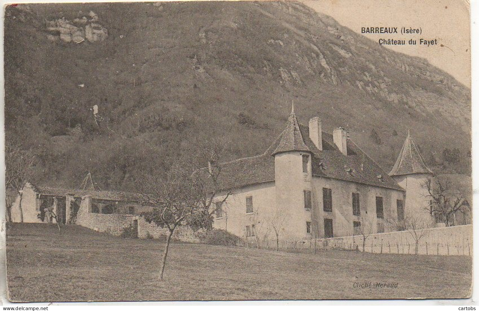 38 BARRAUX  Château Du Fayet - Barraux