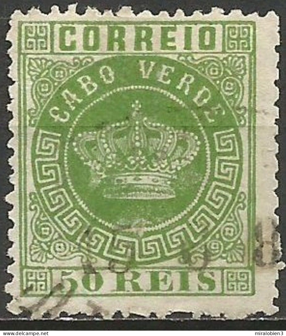 CABO VERDE YVERT NUM. 6 A USADO - Cape Verde