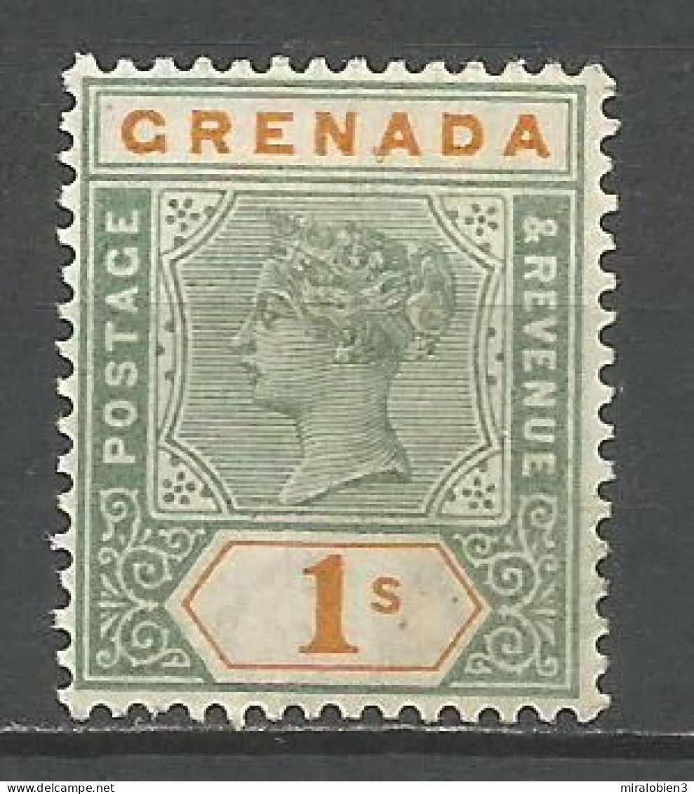 GRANADA COLONIA BRITANICA YVERT NUM. 36 * NUEVO CON FIJASELLOS - Grenade (...-1974)