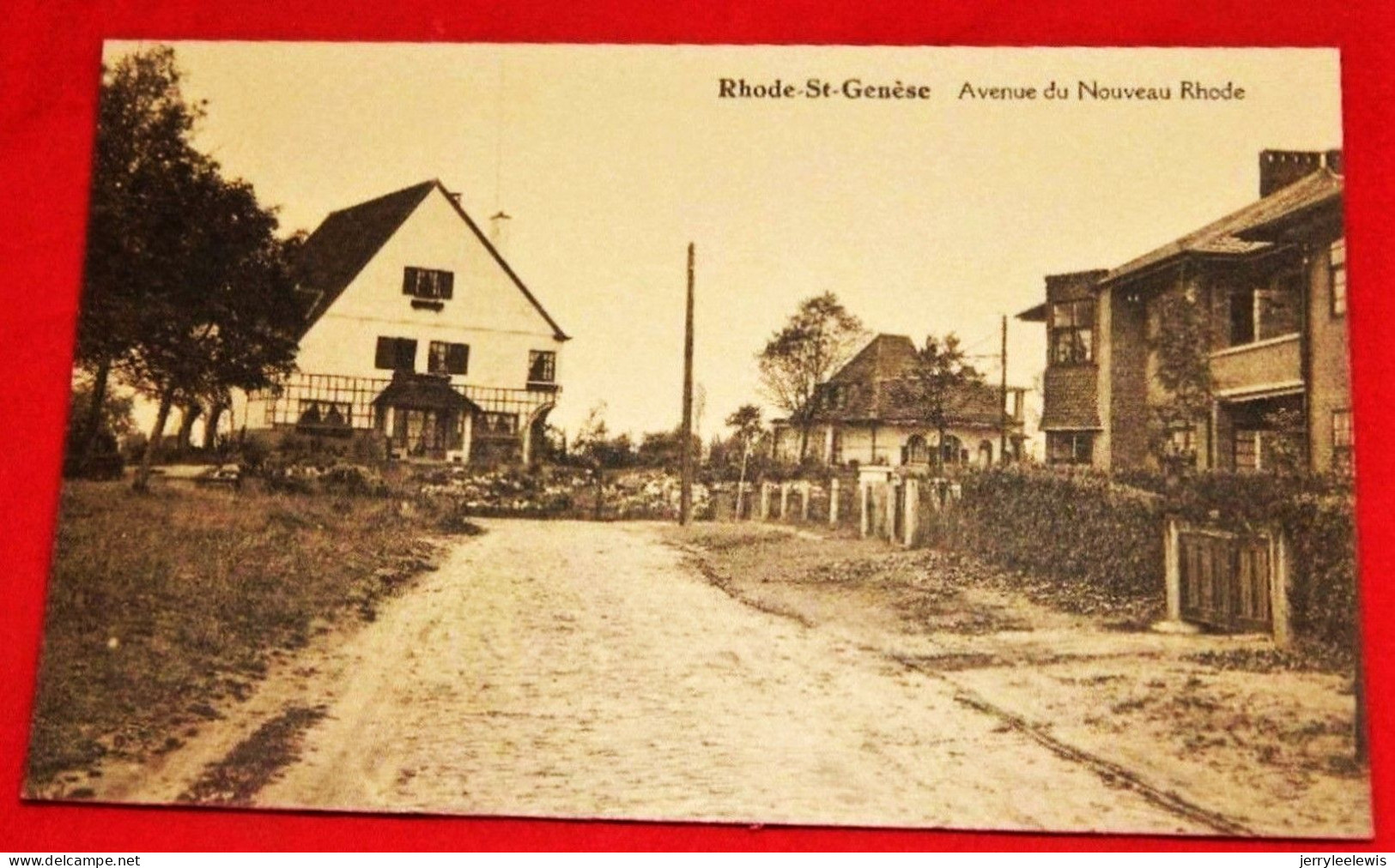 St GENESIUS RODE -  RHODE St GENESE -  Avenue Du Nouveau Rhode     - - Rhode-St-Genèse - St-Genesius-Rode