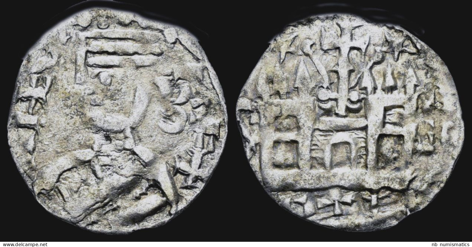 Spain Kingdom Of Castille And Leon Alfonso VIII El Noble AR Dinero - Münzen Der Provinzen