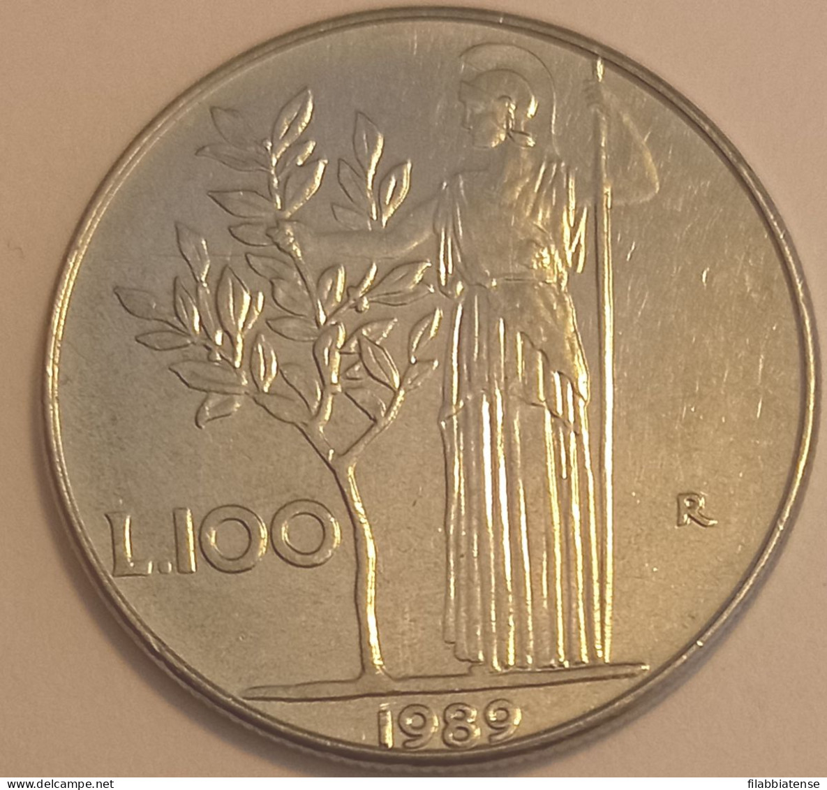 1989 - Italia 100 Lire    ------- - 100 Lire