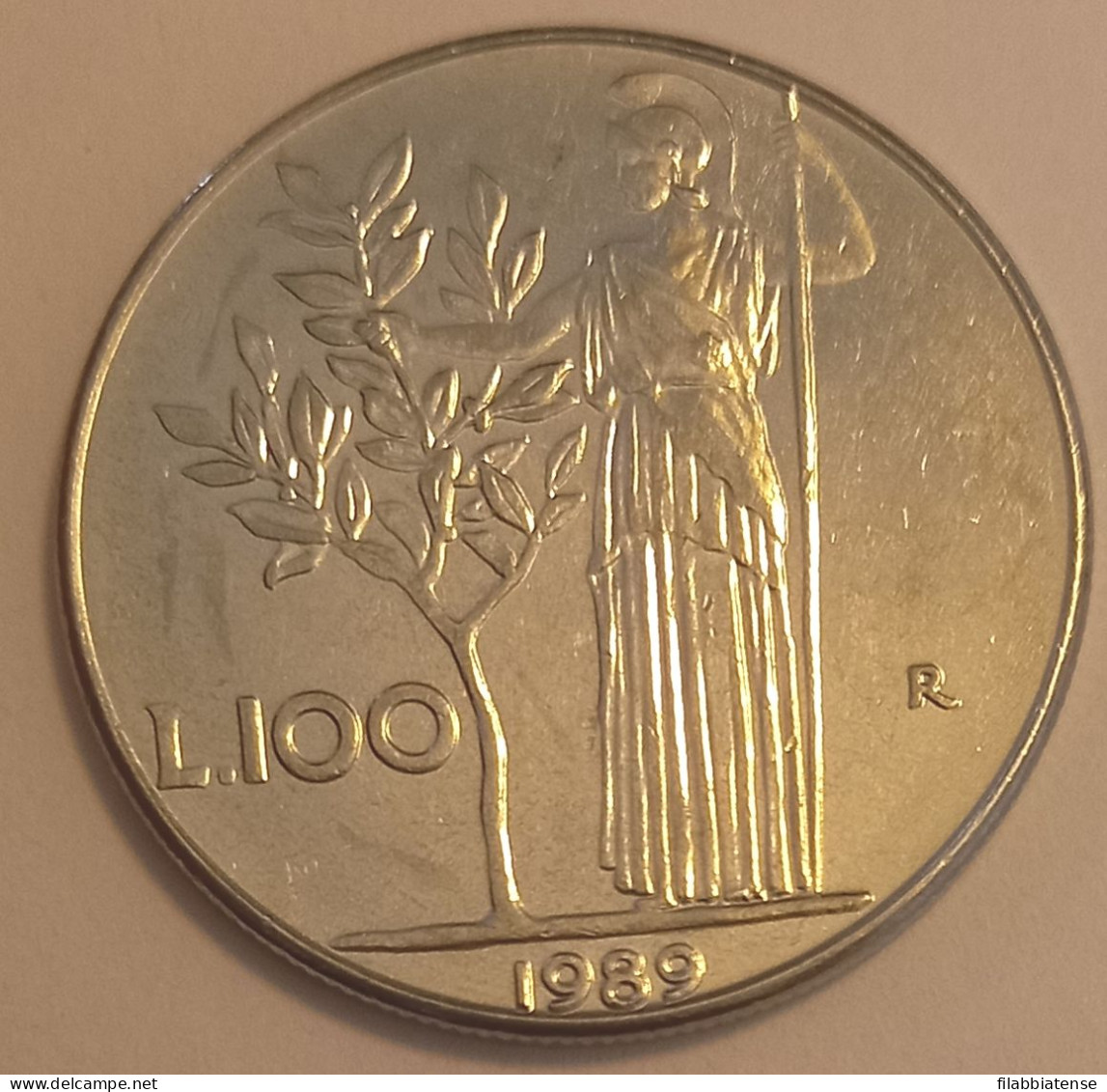 1989 - Italia 100 Lire    ------- - 100 Lire