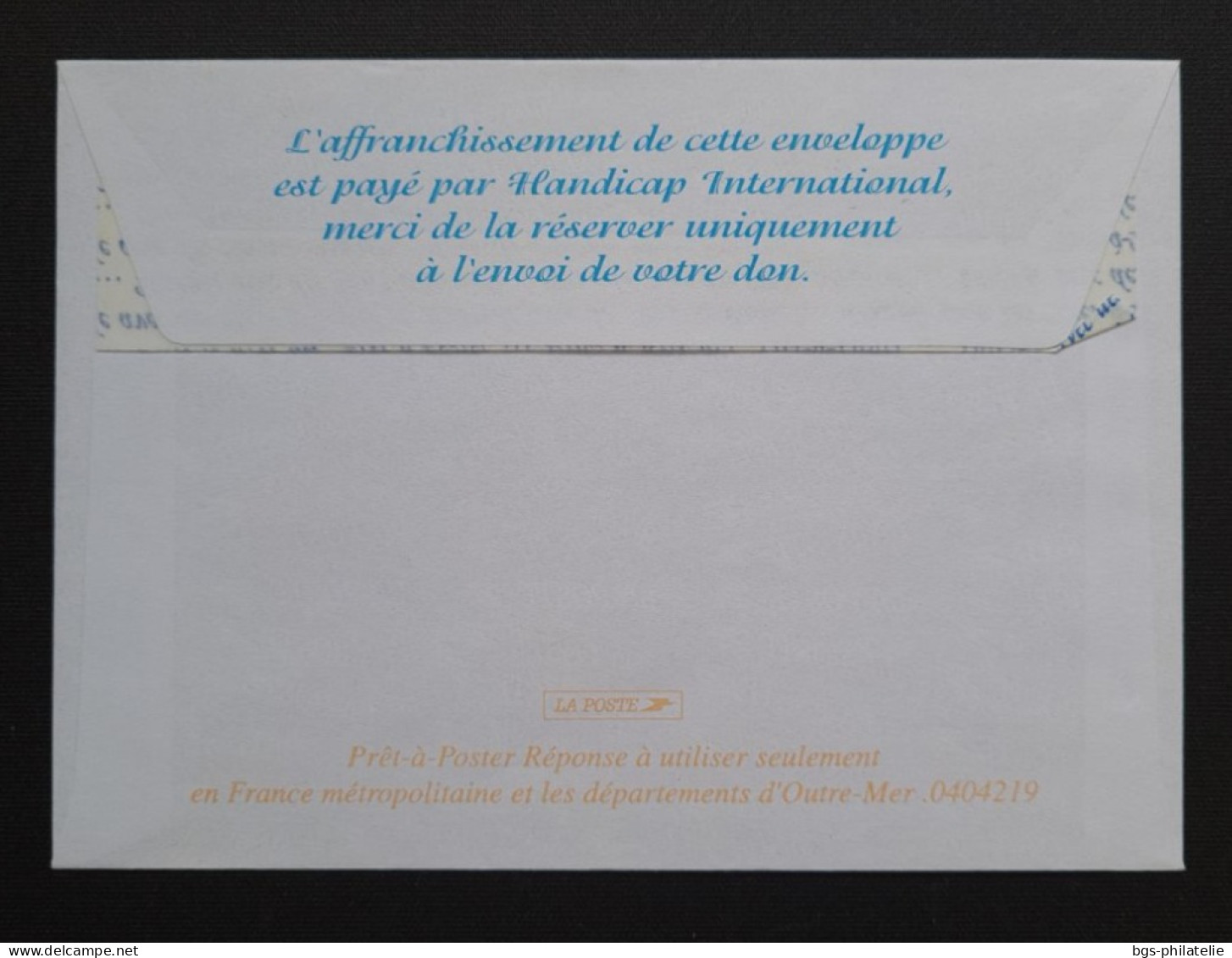 France PAP Handicap International. - Prêts-à-poster: Réponse