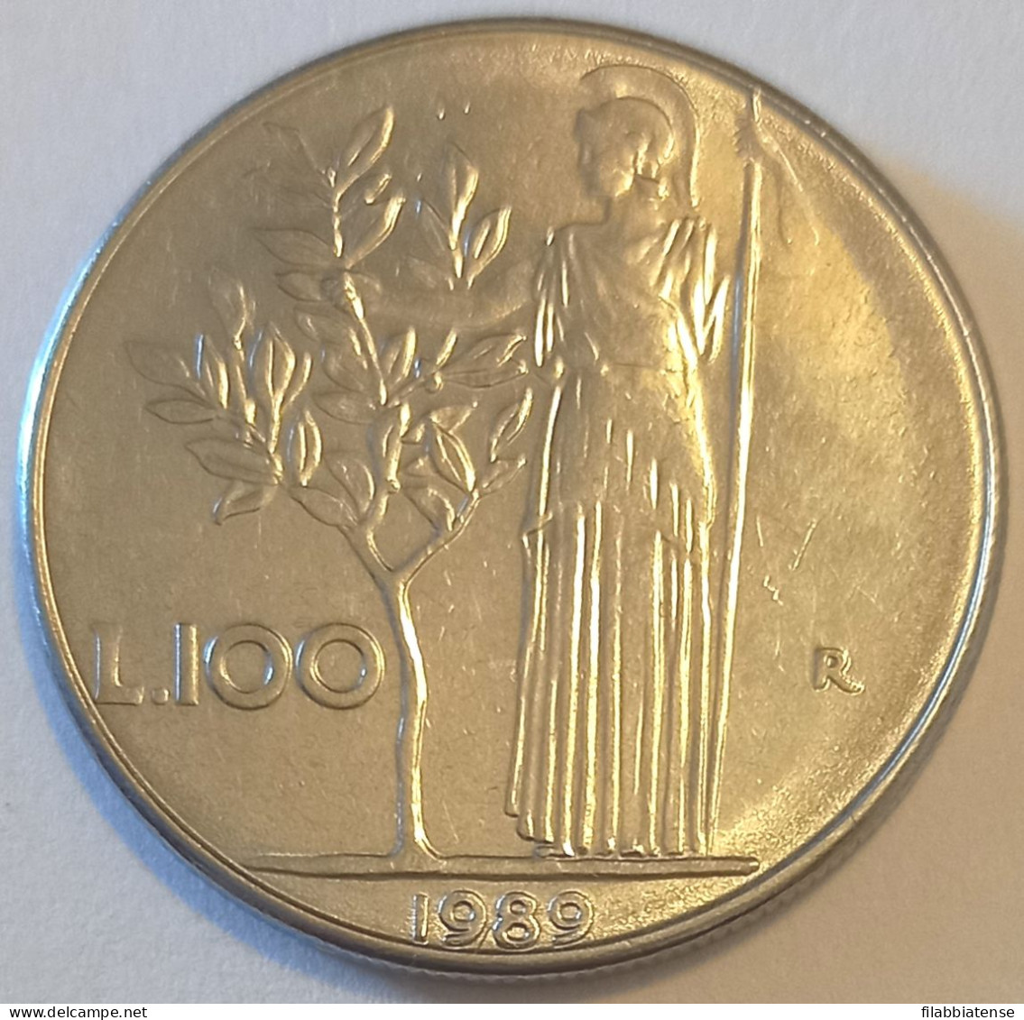 1989 - Italia 100 Lire    ------- - 100 Lire