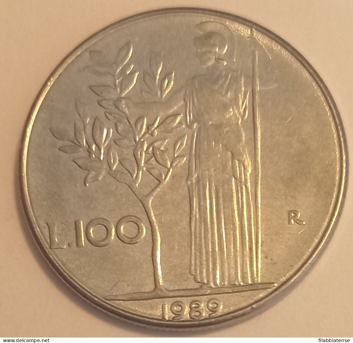 1989 - Italia 100 Lire    ------- - 100 Lire