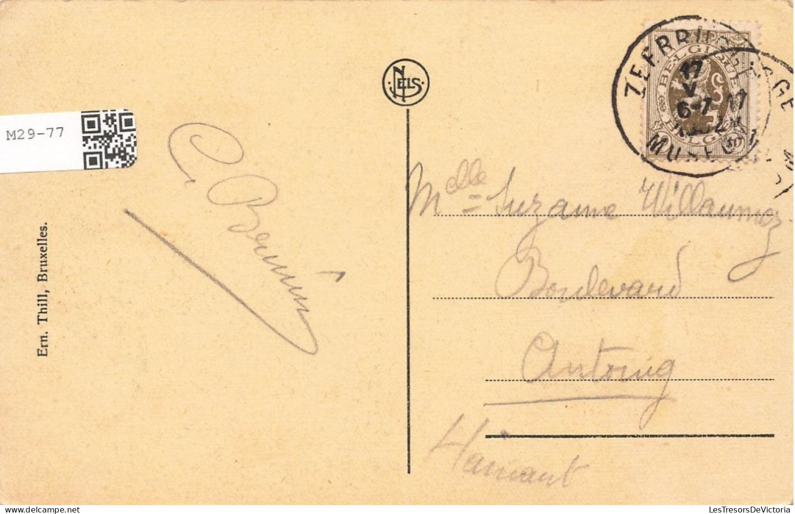 BELGIQUE - Zeebrugge - Mémorial érigé En Souvenir De L'Attaque Du Môle Le 23 Avril 1918 - Carte Postale Ancienne - Zeebrugge