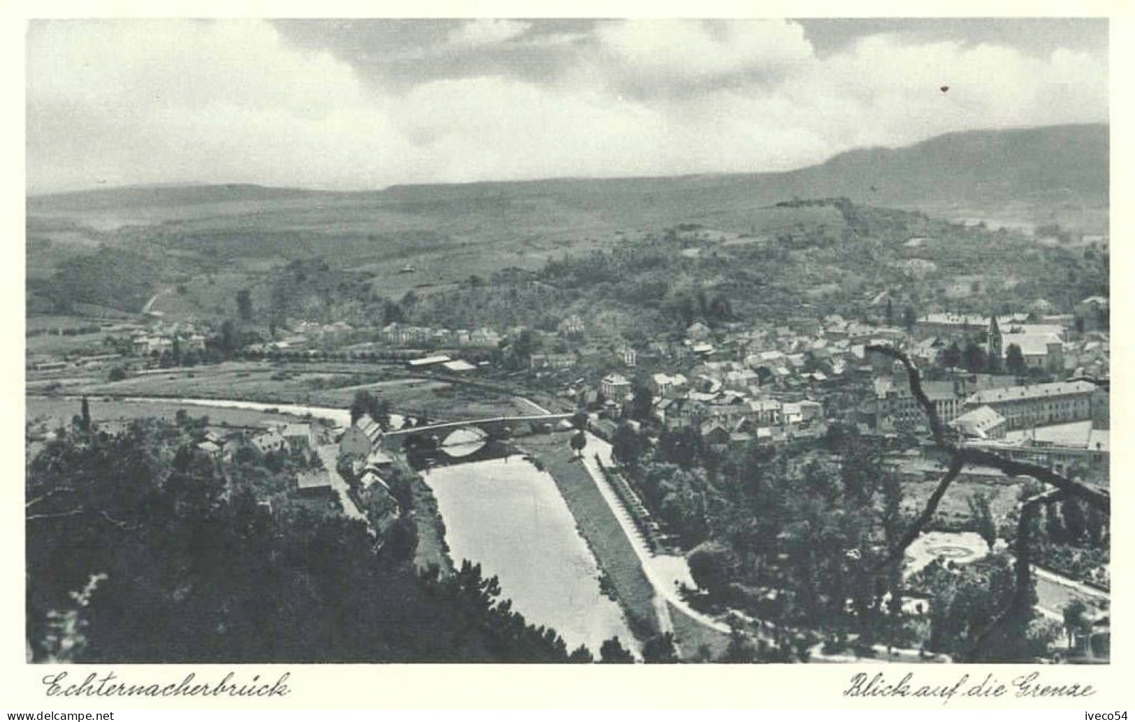 Echternacherbruck  " Blick Auf Die Grenze " - Bitburg