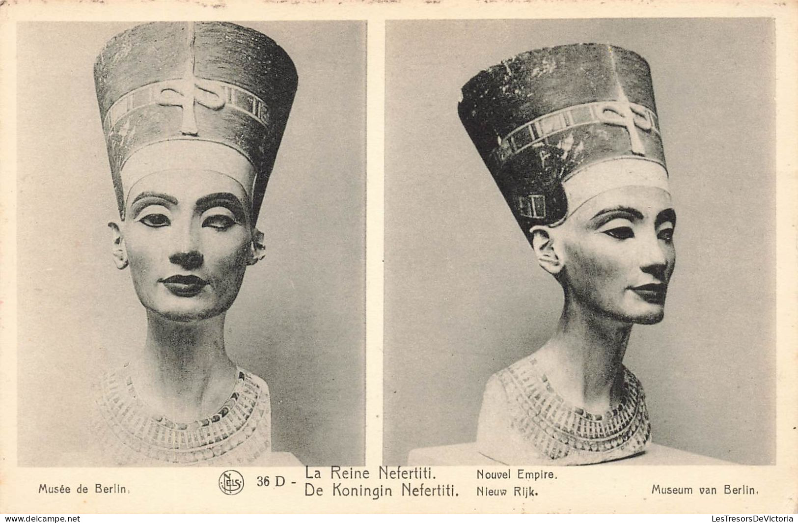 ARTS - Antiquité - La Reine Néfertiti - Nouvel Empire - Musée De BERLIN - Carte Postale Ancienne - Antiquité