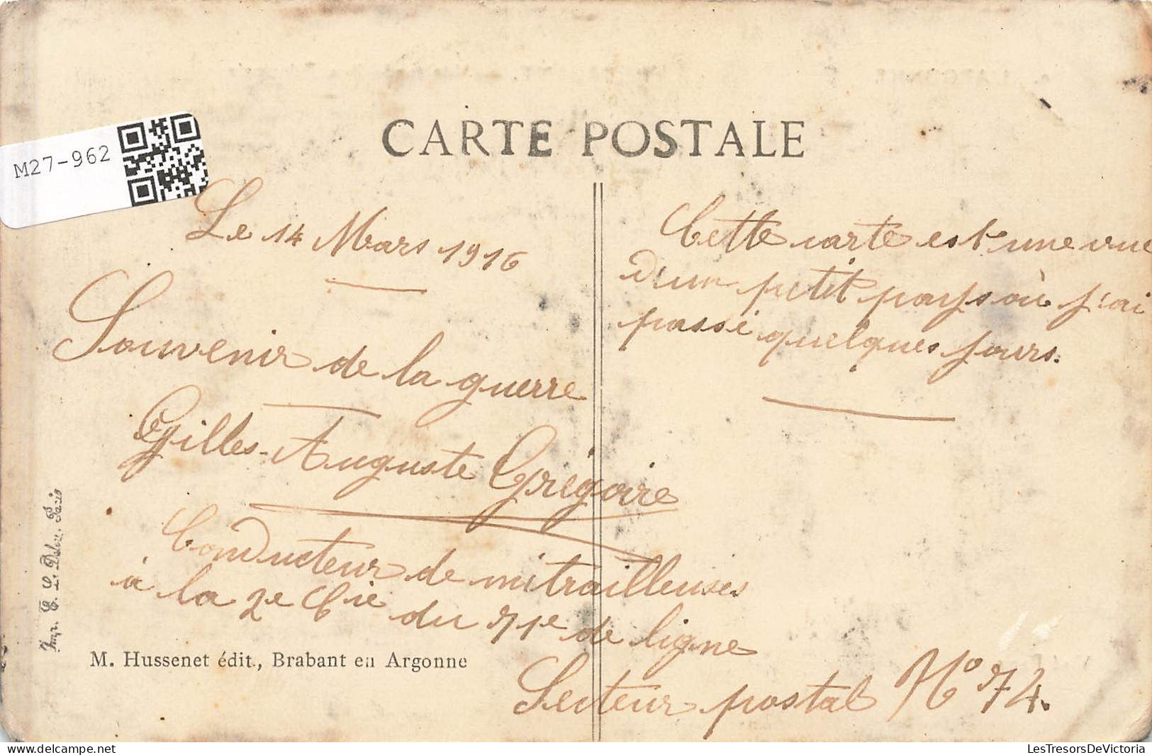 BELGIQUE - Brabant - Vue Sur La Rue Principale - Carte Postale Ancienne - Other & Unclassified