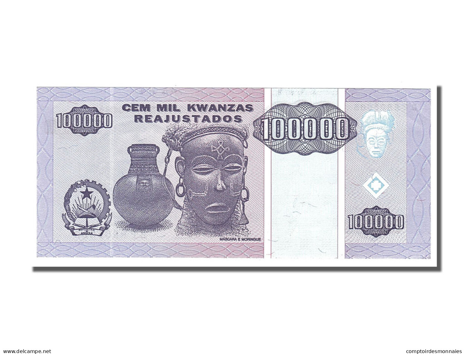 Billet, Angola, 100,000 Kwanzas Reajustados, 1995, 1995-05-01, NEUF - Angola