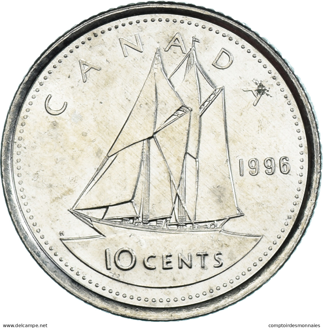 Monnaie, Canada, 10 Cents, 1996 - Canada