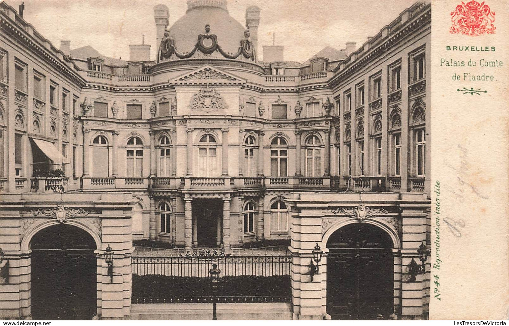 BELGIQUE - Bruxelles - Palais Du Comte De Flandre - Carte Postale Ancienne - Antwerpen