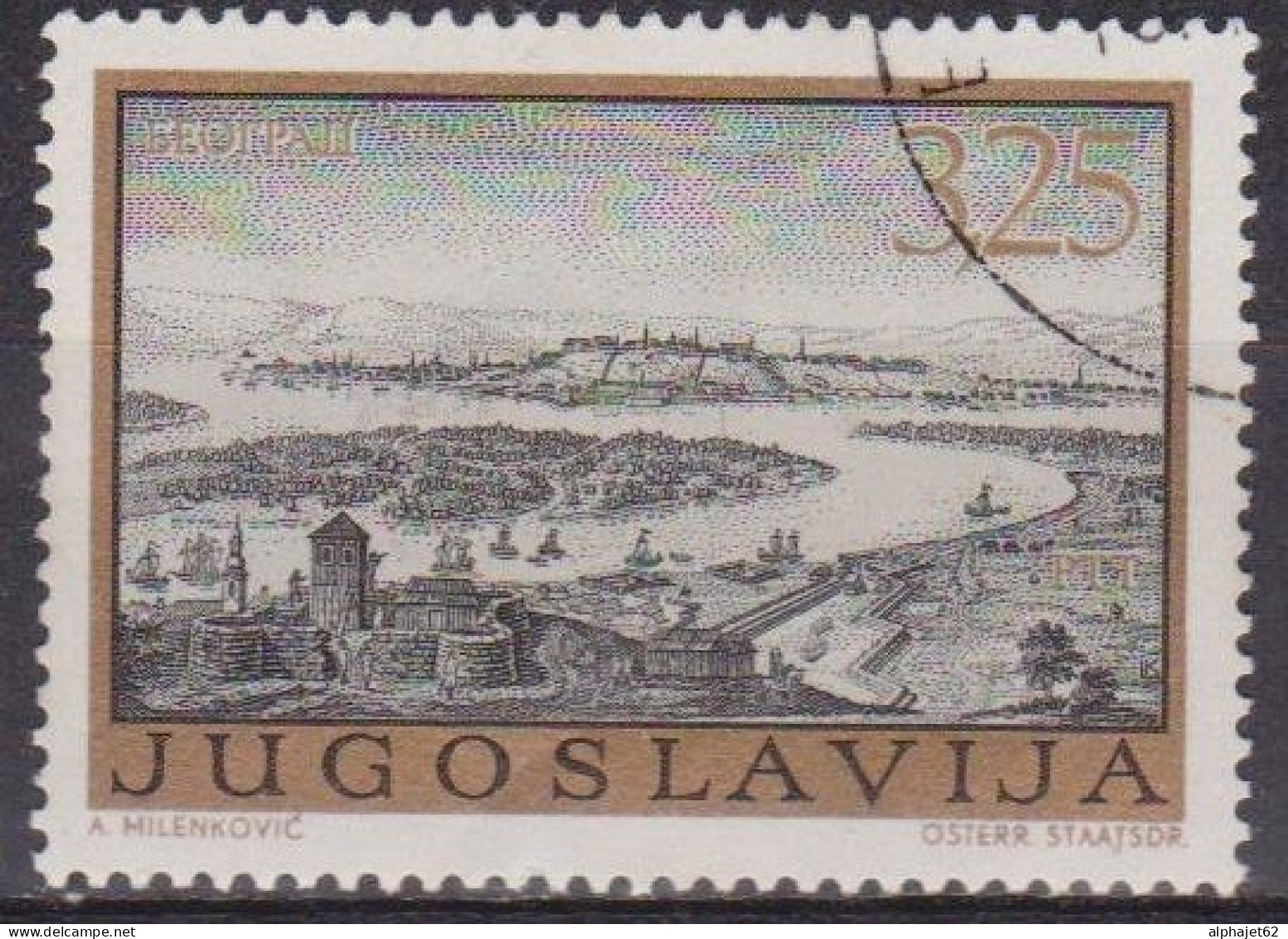 Gravure Ancienne - YOUGOSLAVIE - Belgrade - N° 1387 - 1973 - Used Stamps