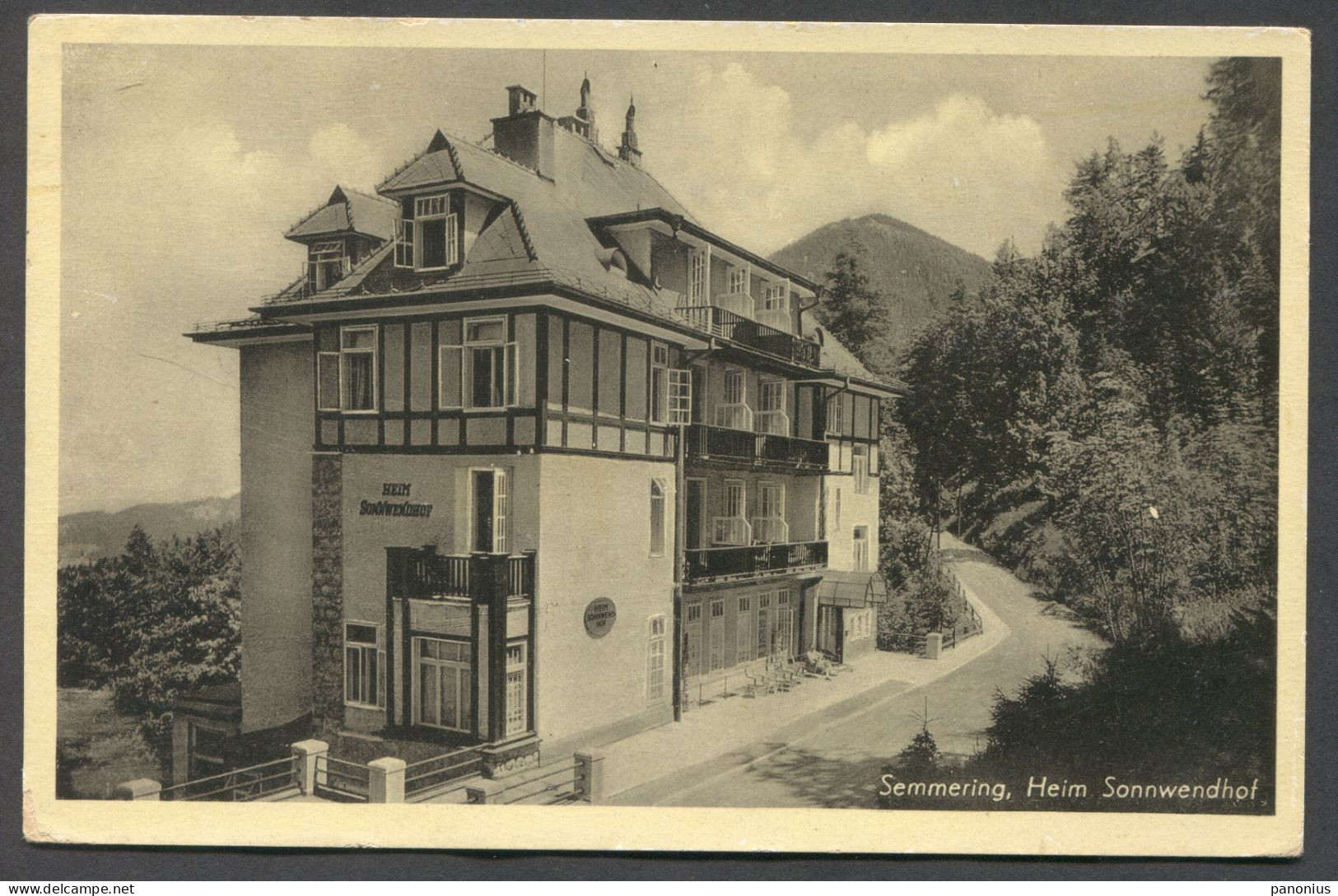 SEMMERING AUSTRIA, HEIM SONNWENDHOF - Semmering