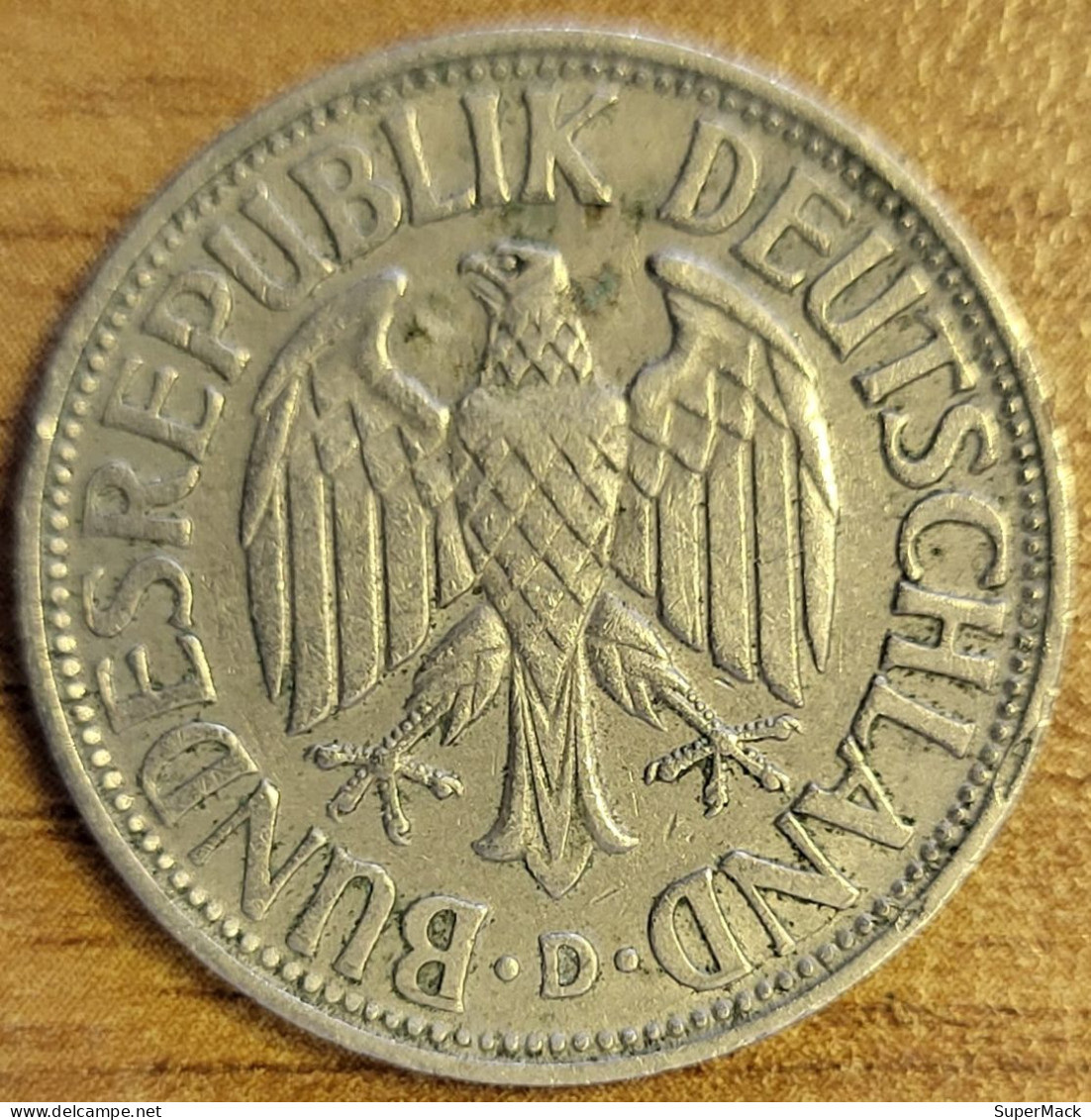 ALLEMAGNE 1 Mark 1950 D MUNICH KM#110 TYPE A TTB - 1 Mark