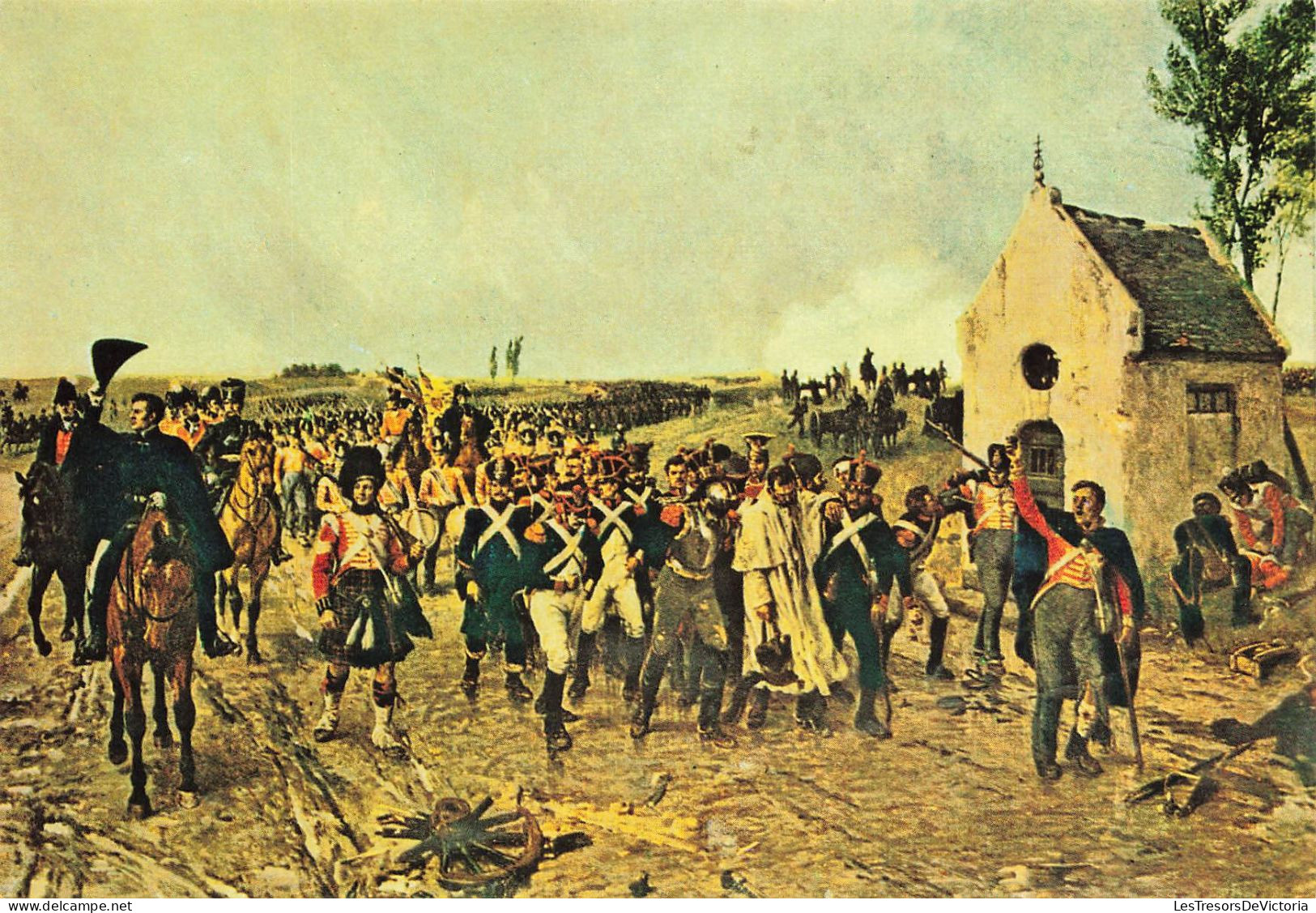 ARTS - Peintures Et Tableaux - Bataille De Waterloo - Carte Postale Ancienne - Paintings
