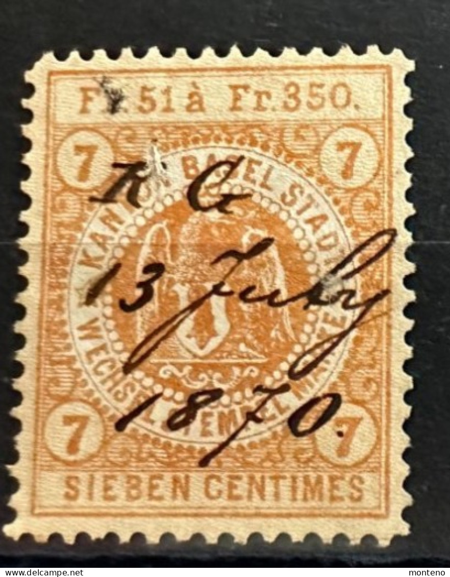 Suisse Fiscaux - Revenue Stamps