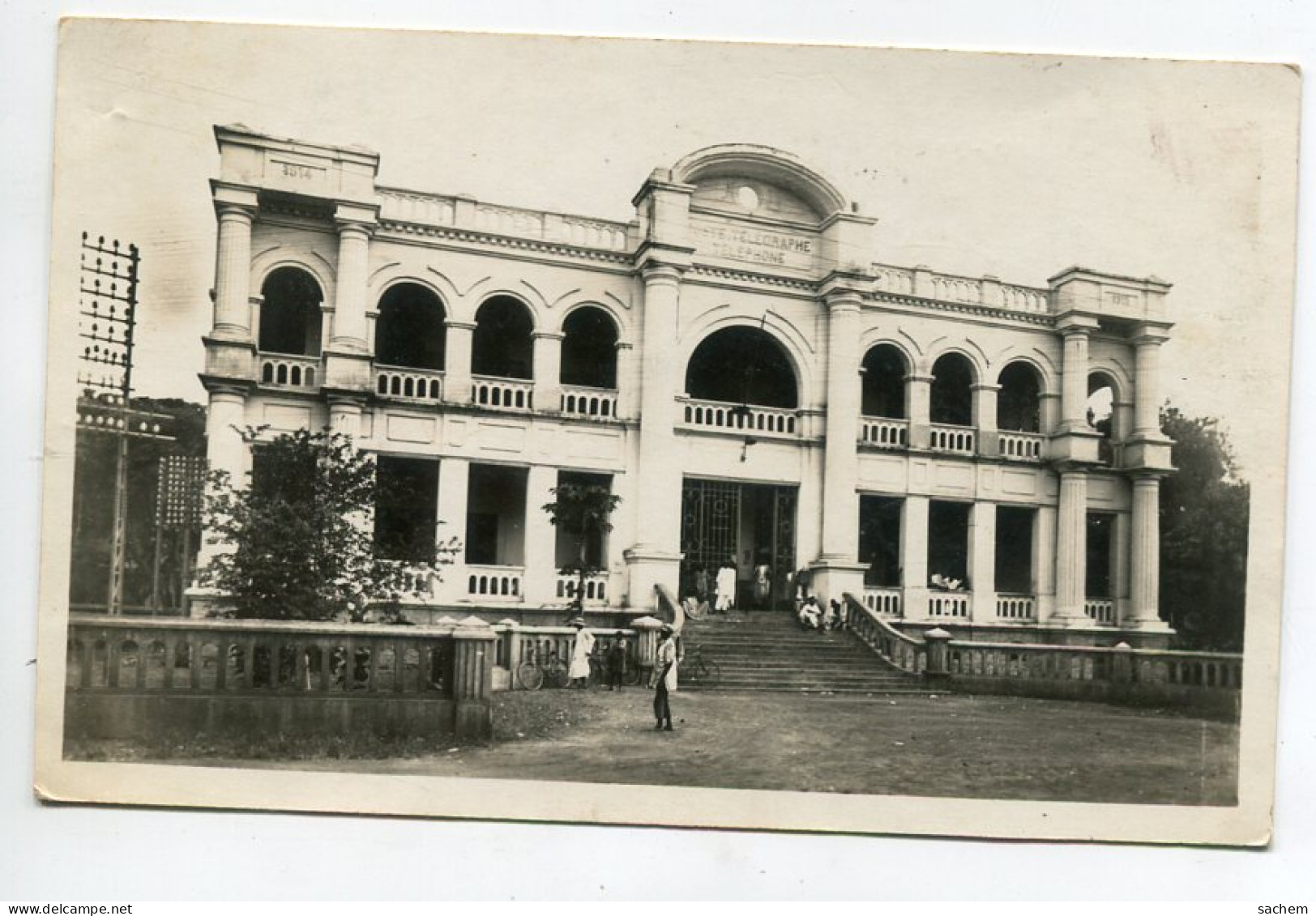 SOUDAN MALI Ville BAMAKO  La Poste Batiment écrite Vers 1920    D09 2021 - Mali