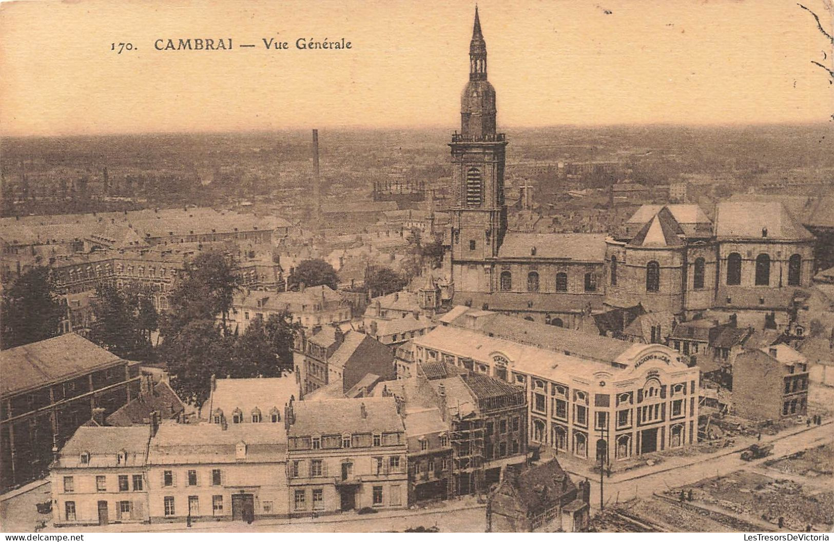 FRANCE - Cambrai - Vue Générale - Carte Postale Ancienne - Cambrai