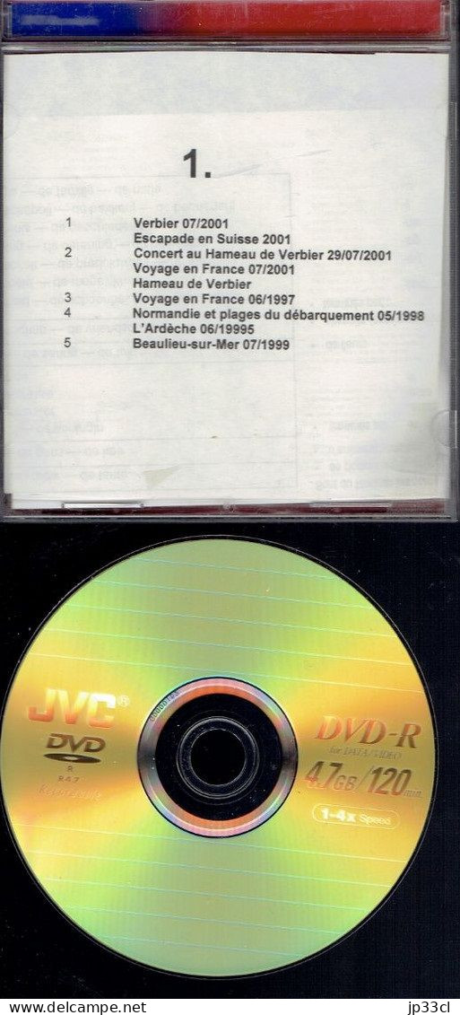 Hameau De Verbier En 2001, Plages Du Débarquement En 1998, Ardèche En 1995, Beaulieu-s-Mer En 1999 - Viajes