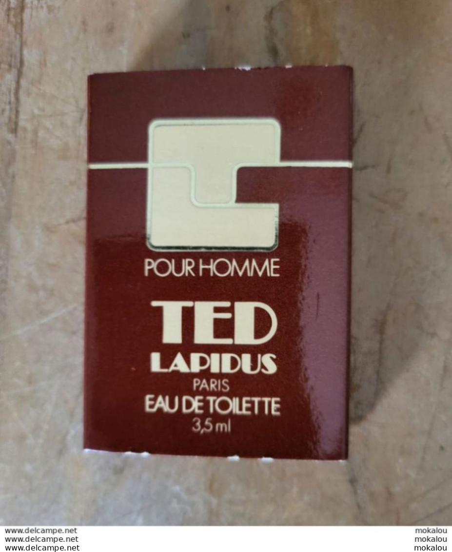 Miniature Lapidus Ted Pour Homme EDT 3.5ml - Miniature Bottles (in Box)