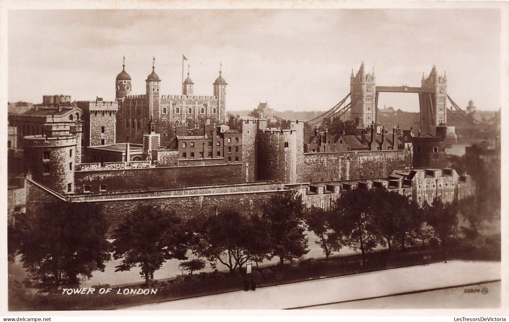 ROYAUME-UNI - Angleterre - London - Tower Of London - Carte Postale Ancienne - Tower Of London