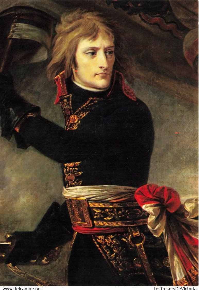 ARTS -Peintures Et Tableaux - Napoléon Bonaparte Au Pont D'Arcole - Carte Postale Ancienne - Paintings