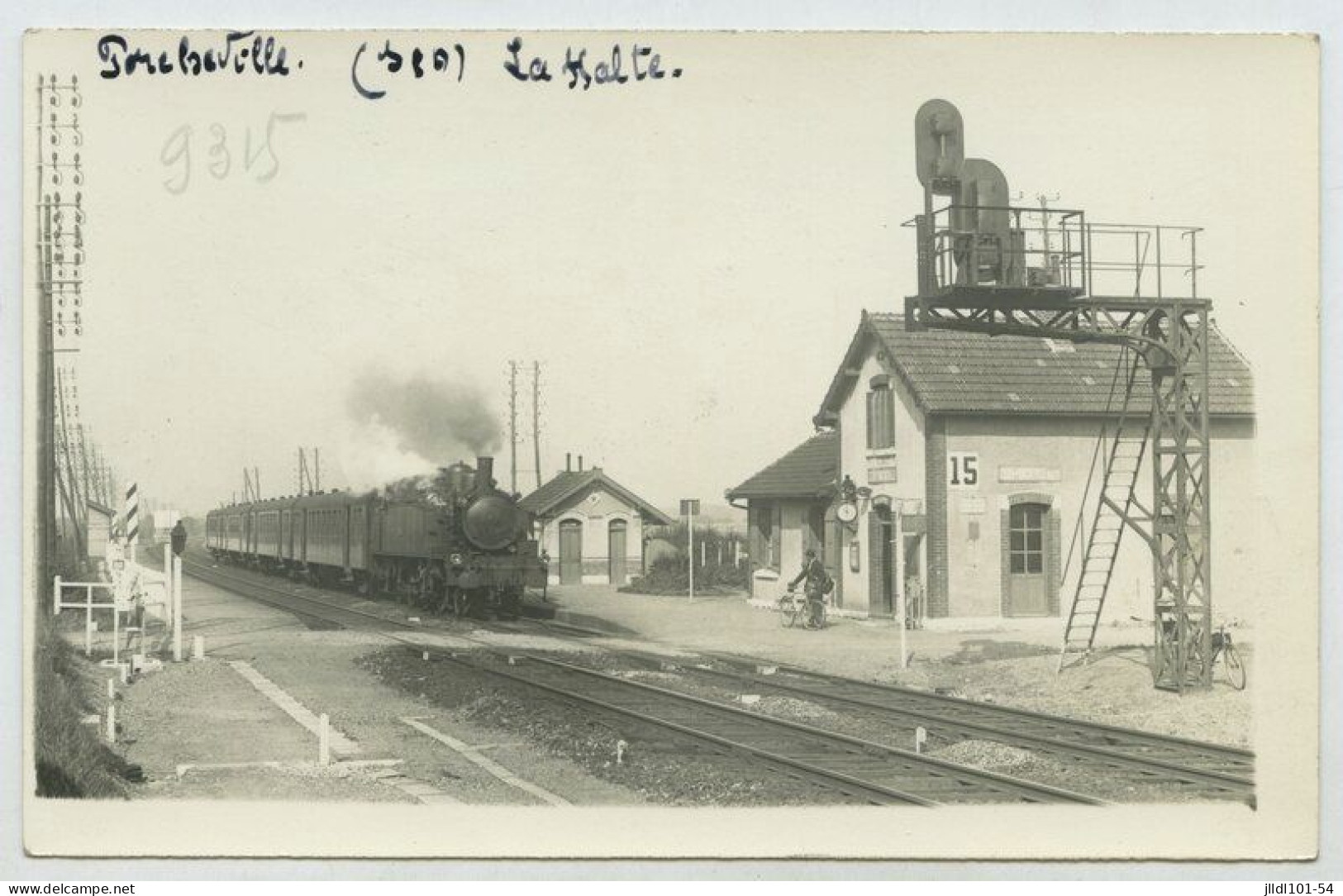 78 - Porcheville, Gare, La Halte (lt6) - Porcheville
