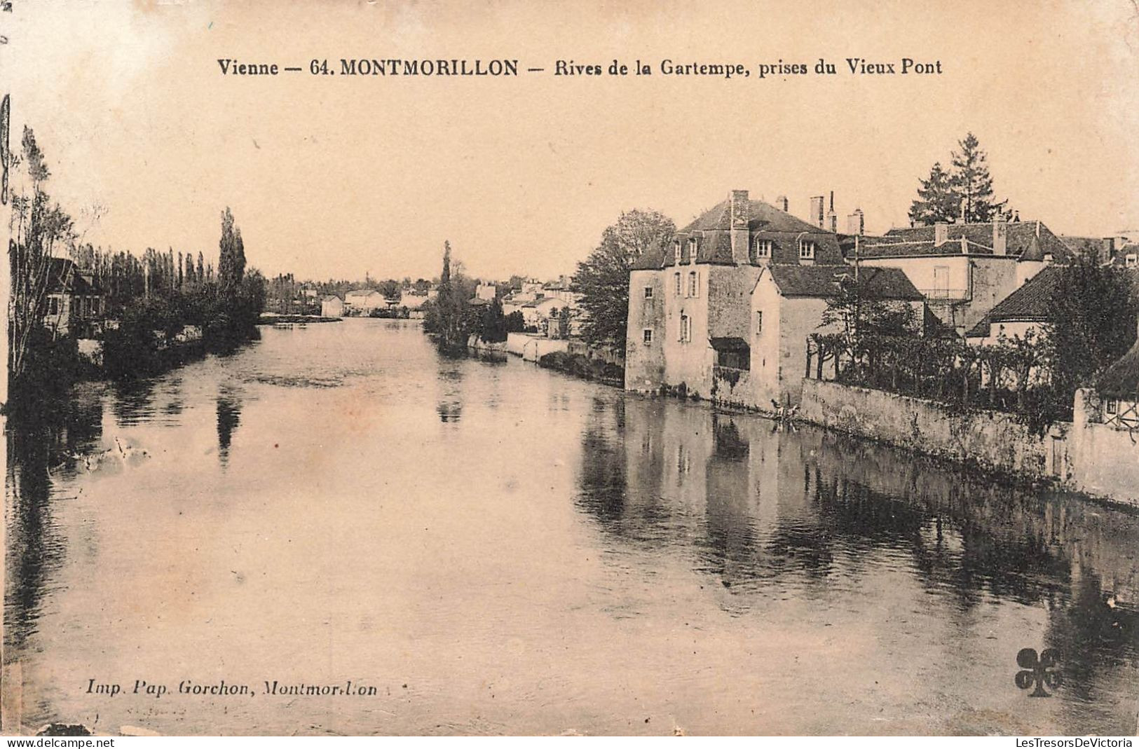 FRANCE - Montmorillon - Rive De La Gartempe - Prises Du Vieux Pont - Carte Postale Ancienne - Montmorillon