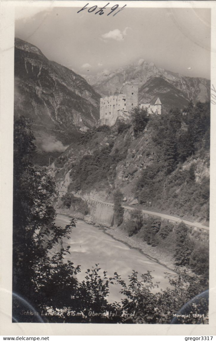 E588) Schloss LANDECK Im Oberinntal - Super FOTO AK - Alt S/W - Landeck