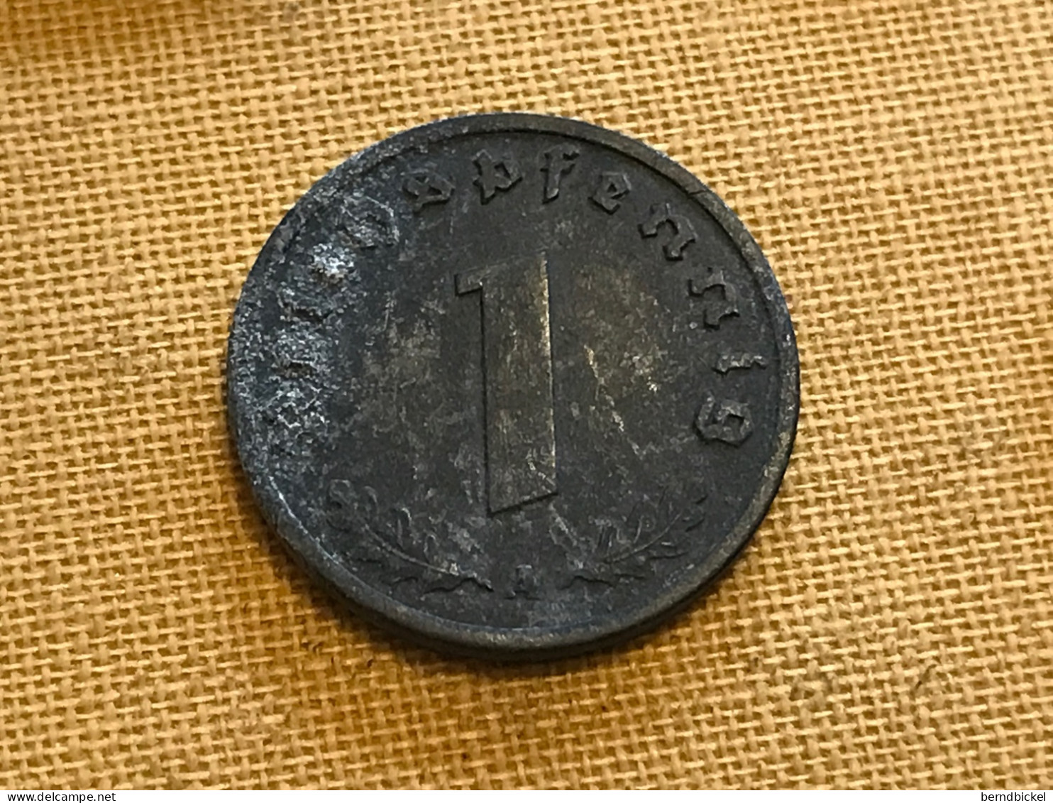 Münze Münzen Umlaufmünze Deutschland Deutsches Reich 1 Pfennig 1944 Münzzeichen A - 1 Reichspfennig