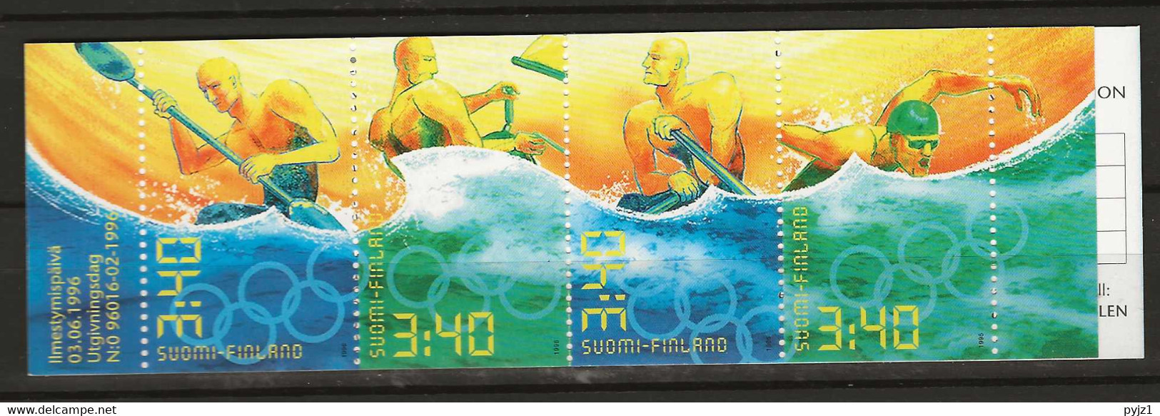 1996 MNH  Booklet, Finland Mi MH43, Postfris** - Carnets